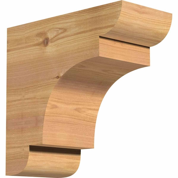 Ekena Millwork New Brighton Smooth Rafter Tail, Western Red Cedar, 5 1/2"W x 12"H x 12"L RFT06X12X12NEB00SWR - main